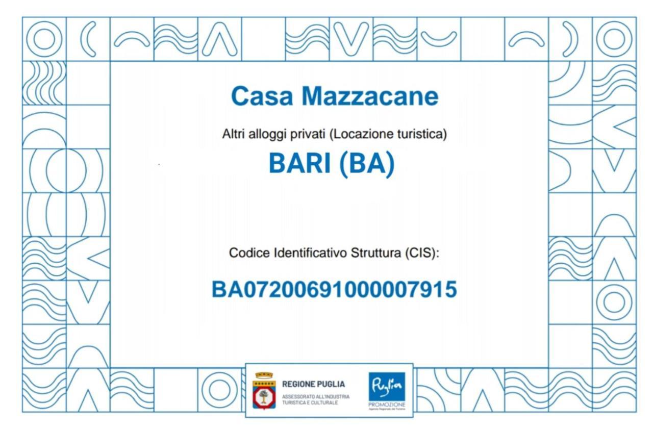 Casa Mazzacane Bari Appartamento Con 2 Camere Da Letto Exteriér fotografie